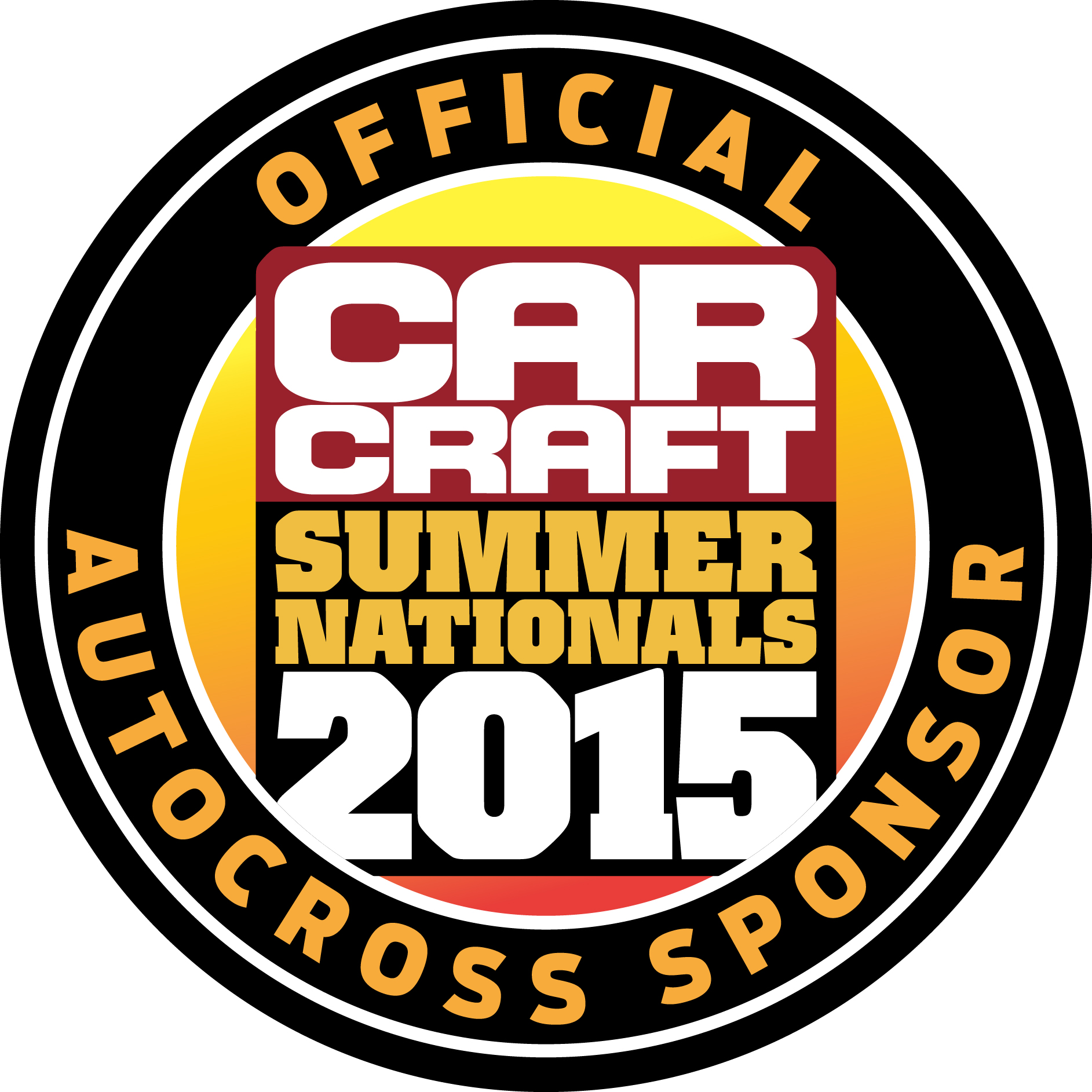 Official Sponsor 2015 Car Craft Summer Nationals Autocross