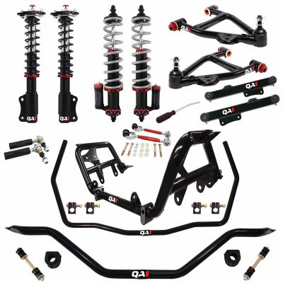 Full Vehicle Suspension Kits for Ford Mustangs - Coilovers, Shocks, Springs, Control Arms, K-Members, Caster Camber Plates